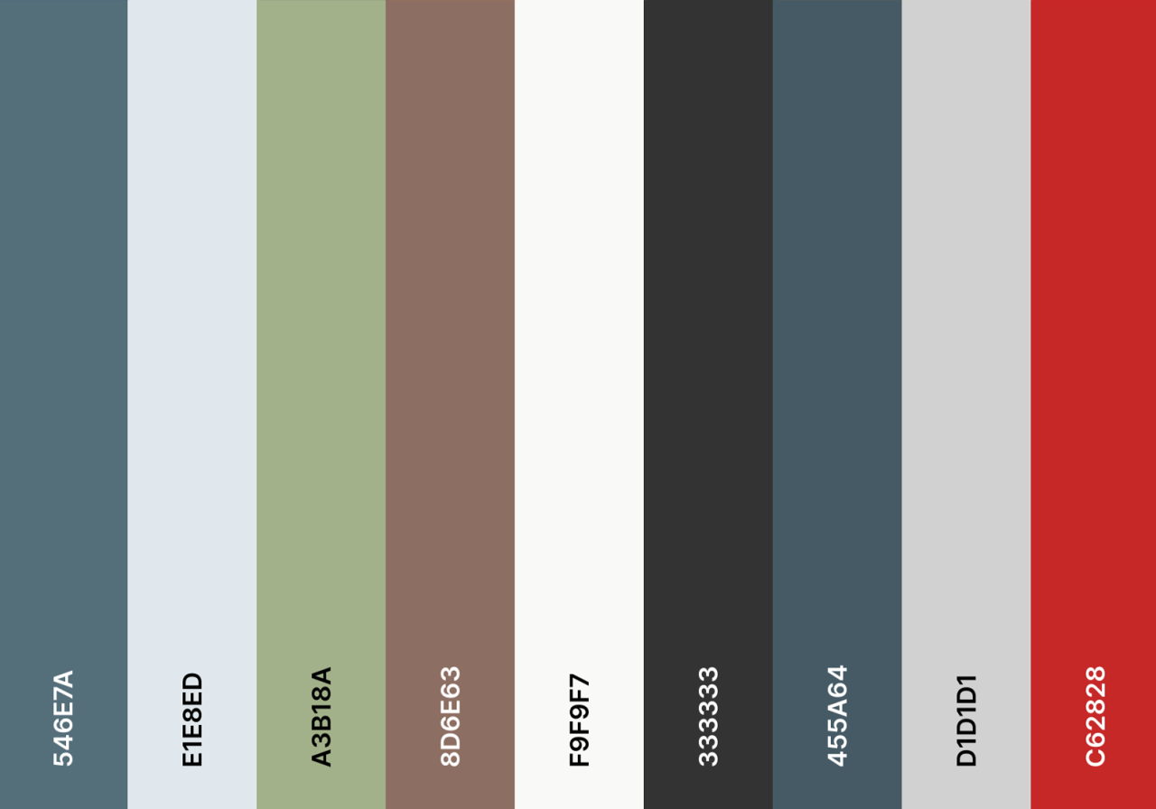 生成されたカラーパレット